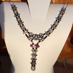 Stunning Double Strand Swarovski Crystal Necklace